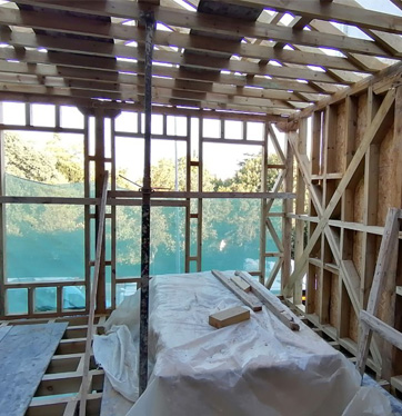 Üsküdar Bağlarbaşı Ahşap Ev Ahşap Karkas Uygulaması-13